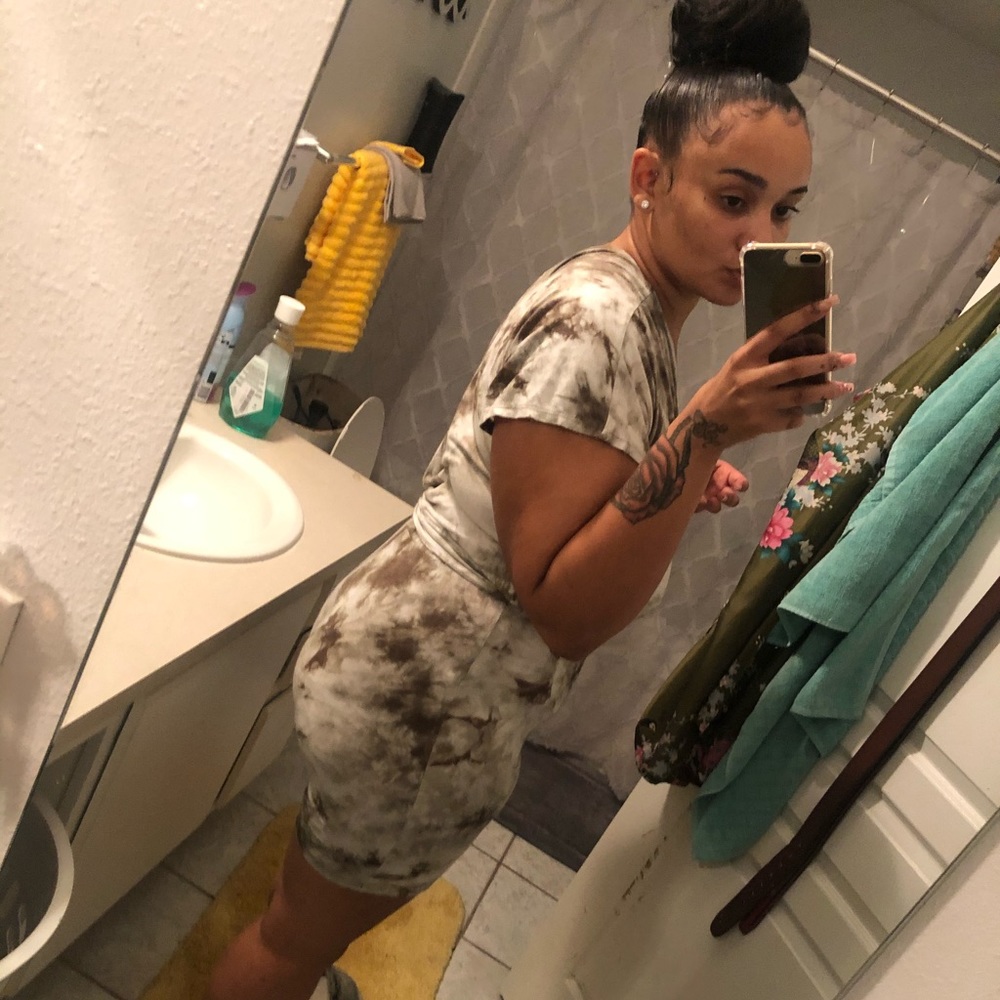 (2) Two piece tie dye sets